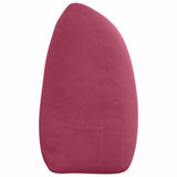 Back Pillow Wine Red 180 x 24 x 50 cm Velvet 42014579