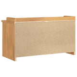 Hallway Bench SANDNES 87x40x50 cm Solid Wood Pine 4010460