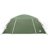 Cabin Tent with Roof Green 400 x 210 x 180 cm Polyester 42028515