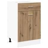 Drawer Bottom Cabinet Lyon Artisan Oak 50x46x81.5 cm Engineered Wood 856087