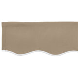 Awning Canopy Replacement for 3.5x2 m Beige Polyester 42000556
