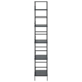 5-Layer Book Shelf Black 60x27.6x158.5 cm Engineered Wood 288226