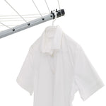 ZNTS Leifheit Rotary Clothesline LinoPush 500 Schwarz 85360 415745