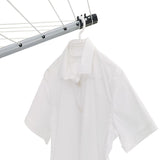 ZNTS Leifheit Rotary Clothesline LinoPush 500 Schwarz 85360 415745