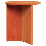 Coffee Table 2 pcs Wax Brown Solid Pine wood 873552