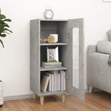 Sideboard Concrete Grey 34.5x34x90 cm Engineered Wood 812397