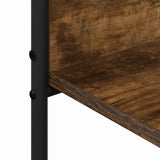 Clothes Rack Brown Oak 120 x 44 x 160 cm Engineered Wood 868447