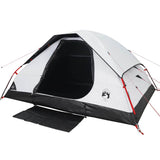 Family Tent Dome 6-Person White Blackout Fabric Waterproof 94784
