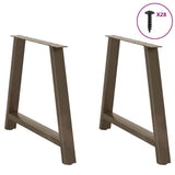 Dining Table Legs A-Shaped 2 pcs 100x cm Steel 4012867