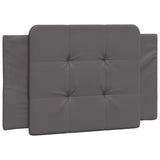 Bed Frame without Mattress "Zadar" Grey 90x190 cm Single Faux Leather 3208152