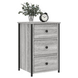 Bedside Cabinet Grey Sonoma 40x36x60 cm Engineered Wood 825999