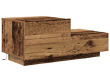 Bedside Cabinet Old Wood 70 x 36 x 40.5 cm Engineered Wood 863063