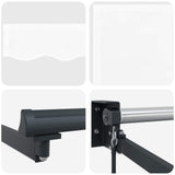 Manual Retractable Awning with LEDs 2.5 x 2 m 3419355