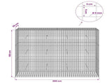 Gabion with 5 mm Wire and 5x5 cm Mesh 200x30x150 cm 3464182