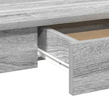 Desk Grey Sonoma 100x45x75 cm Engineered Wood 860432