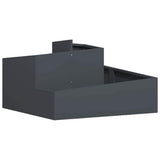 Garden Planter Anthracite 80 x 80 x 50 cm Cold-rolled Steel 873580