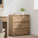 Storage Cabinet Artisan Oak 80 x 31 x 81 cm Engineered Wood 888856