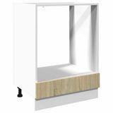 Oven Cabinet Sonoma Oak 60x46x81.5 cm Engineered Wood 849617