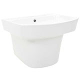 Basin White 50 x 45 x 41 cm Glazed Ceramic 143013