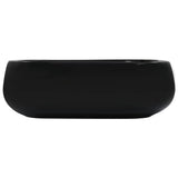 Wash Basin 44.5x39.5x14.5 cm Ceramic Black 143906