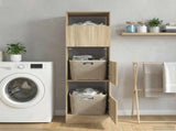 Laundry Cabinet Sonoma 50 x 68 x 162 cm Engineered wood 3422794