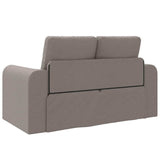 Sofa Bed Taupe 148 x 71 x 83 cm Velvet 4106678