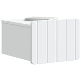 Wall-Mounted Bedside Cabinet 2 pcs White 33 x 34.5 x 24 cm 898256