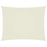 Sunshade Sail Oxford Fabric Rectangular 5x6 m Cream 135219