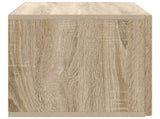 Wall-Mounted TV Cabinet Sonoma Oak 78.5 x 31 x 30 cm 898547