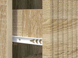 Drawer Cabinet Sonoma Oak 33 x 34.5 x 89.5 cm Engineered Wood 894847