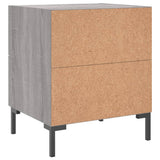 Bedside Cabinet Grey Sonoma 40x35x47.5 cm Engineered Wood 827320