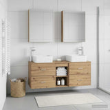 Bathroom Furniture Set 5 pcs Artisan Oak 3406774