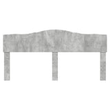 Headboard Concrete Grey Engineered wood 888620
