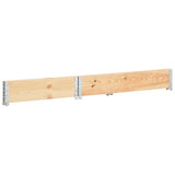 Pallet Collar 80x120 cm Solid Pine Wood 310050