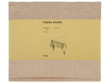 Table Cloth 5 pcs Rectangular Beige 140 x 200 cm 42040348