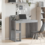 Office Desk Grey Sonoma 103.5x56.5x94 cm Engineered Wood 847980