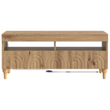 LED TV Cabinet Artisan Oak Engineered Wood 896334