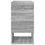 End Table 2 pcs Grey Sonoma 30 x 30 x 56 cm Engineered Wood 890939