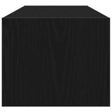 TV Cabinets 2 pcs Black Oak 100x31x25.5 cm Engineered Wood 861475