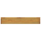 ZNTS Mirror Cabinet 60x10x40 cm Solid Wood Teak 338242