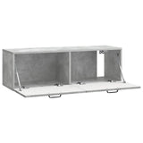 Wall-Mounted TV Cabinet Concrete Grey 98 x 31 x 30 cm 899068