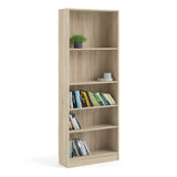 Basic Tall Wide Bookcase in Oak 71871777AK