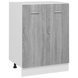 Bottom Cabinet Lyon Grey Sonoma 60x46x81.5 cm Engineered Wood 815562