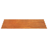 Roof Panels 36 pcs Rusty 60x44 cm Corten Steel 151971