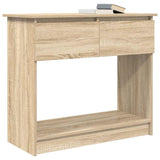 Console Table with Drawers Sonoma Oak 85.5x38.5x74.5 cm 861393