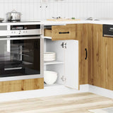 Kitchen Base Cabinet "Kalmar" Artisan Oak Engineered Wood 853466