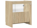 Bathroom under Sink Cabinet Sonoma Oak 78.5 x 37.5 x 81 cm 890016