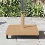 Outdoor Umbrella Base Light wood 45 x 45 x 31.5 cm 42010007