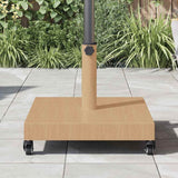 Outdoor Umbrella Base Light wood 45 x 45 x 31.5 cm 42010007