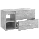 Bathroom Furniture Set 2 pcs Concrete Grey Engineered Wood 3403939